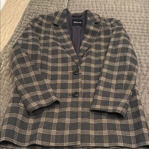Madewell Plaid Women's Blazer